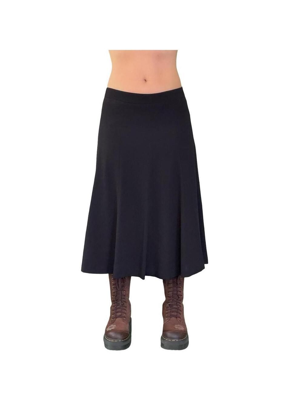 Y2K TRAD GOTH MINIMALIST SKIRT